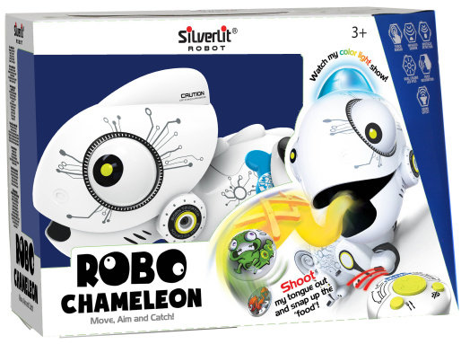 Акція на Интерактивная игрушка Silverlit Робо Хамелеон (88538) від Stylus