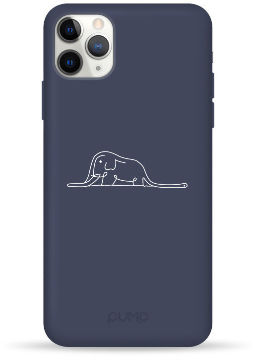 

Pump Silicone Minimalistic Case Elephant In A Boa (PMSLMN11PROMAX-1/244) for iPhone 11 Pro Max