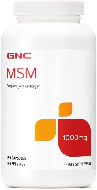 

Gnc Msm 1000 mg Метилсульфонилметан 180 капсул