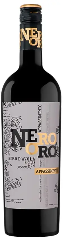 Акція на Вино Nero Oro Nero d’Avola Sicilia Doc красное сухое 14% 0.75 (WHS8034115194066) від Stylus