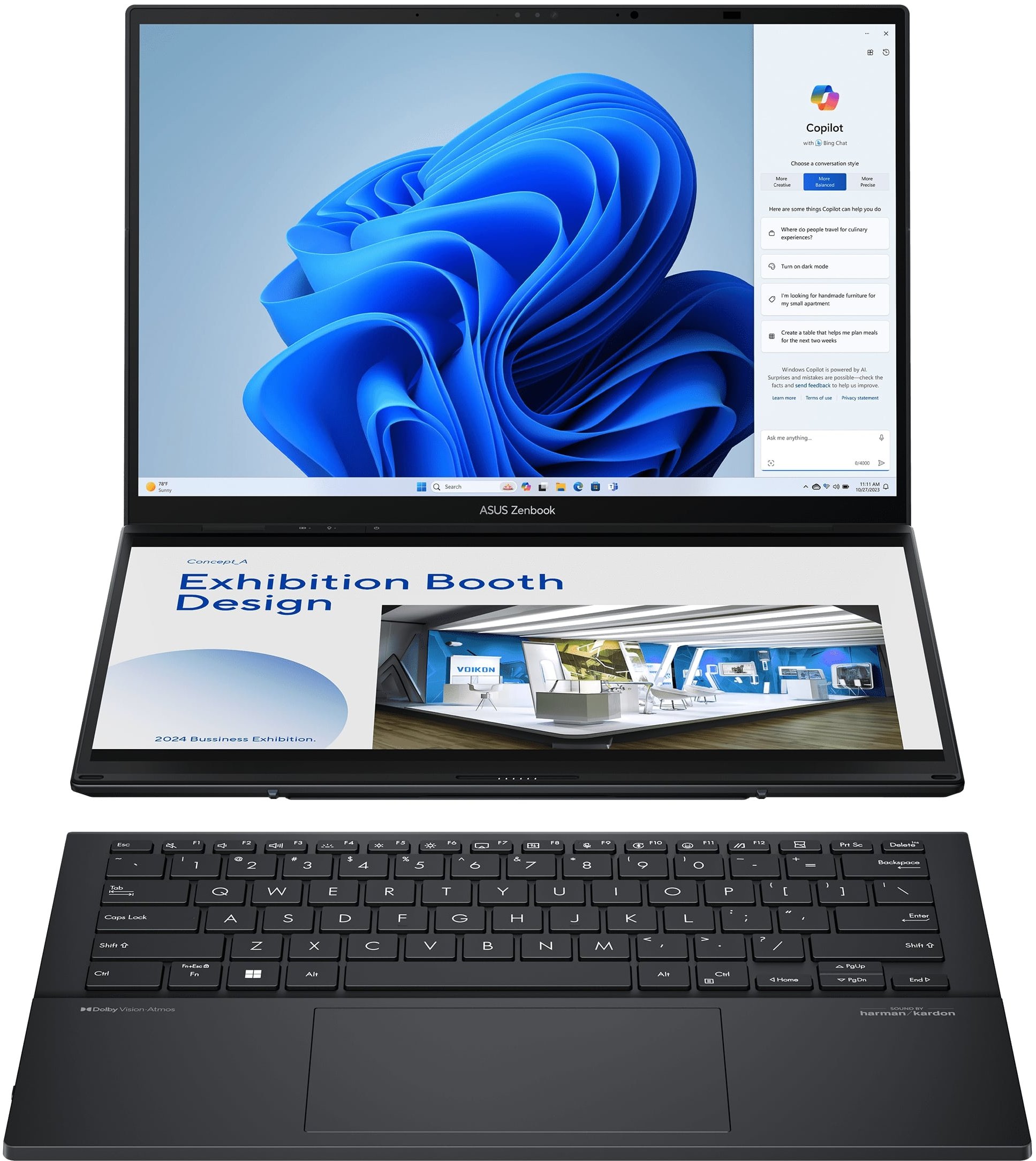 Акція на Asus ZenBook Duo UX8406MA-QL104W (90NB12U1-M00N80) Ua від Stylus