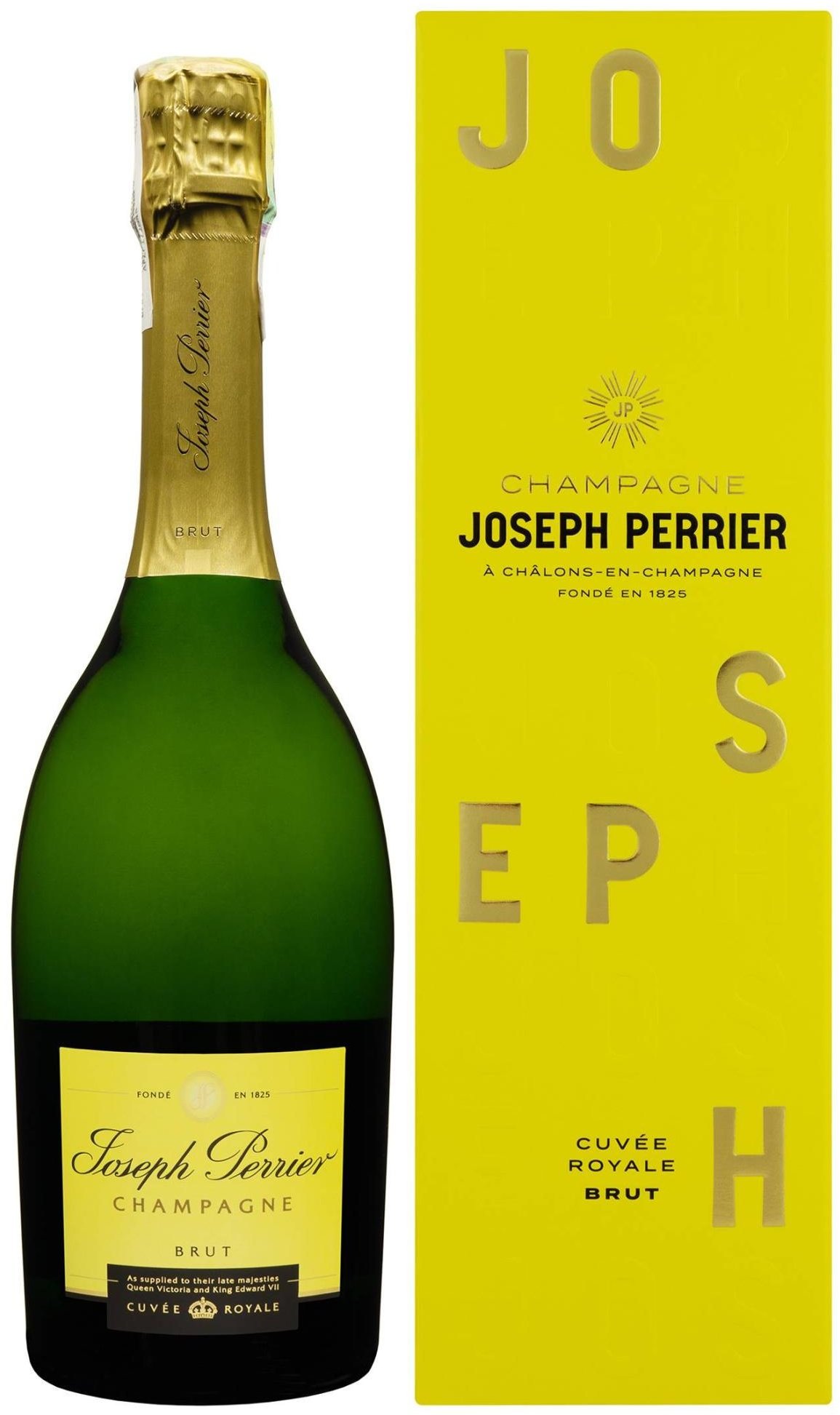 

Шампанське Joseph Perrier Cuvee Royale Brut біле сухе 0.75 л у коробці (FSH_3269160011296)