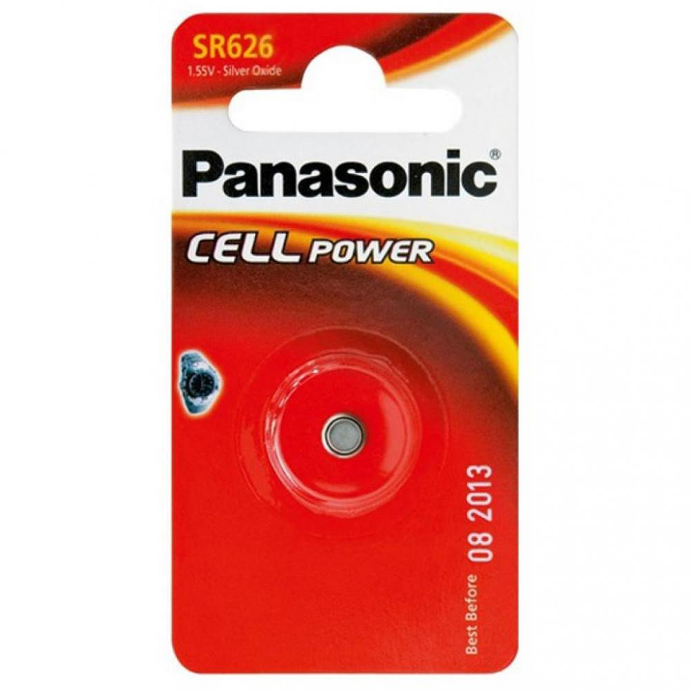 

Panasonic SR626 1шт Silver Oxide (SR-626EL/1B)