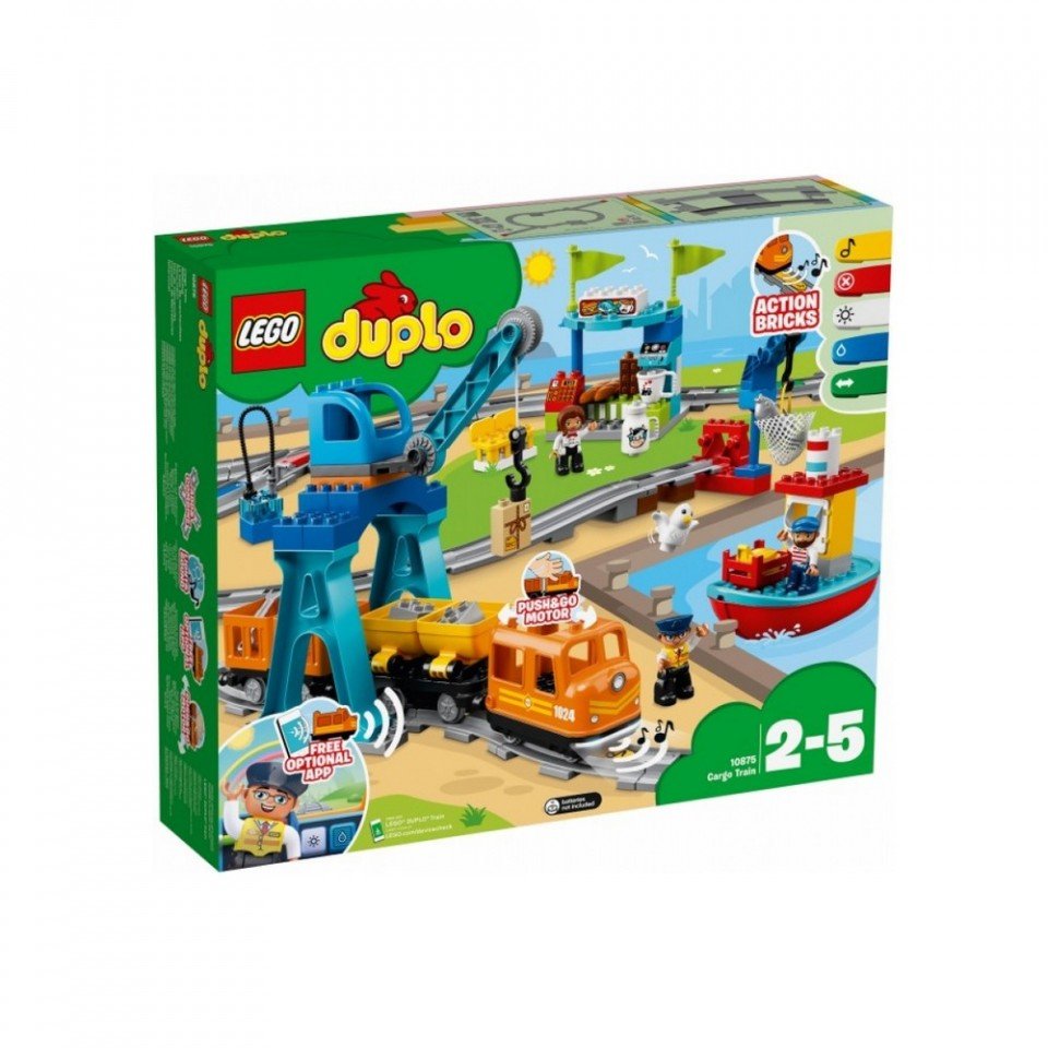 Акция на Конструктор Lego Duplo Вантажний поїзд (10875) от Y.UA