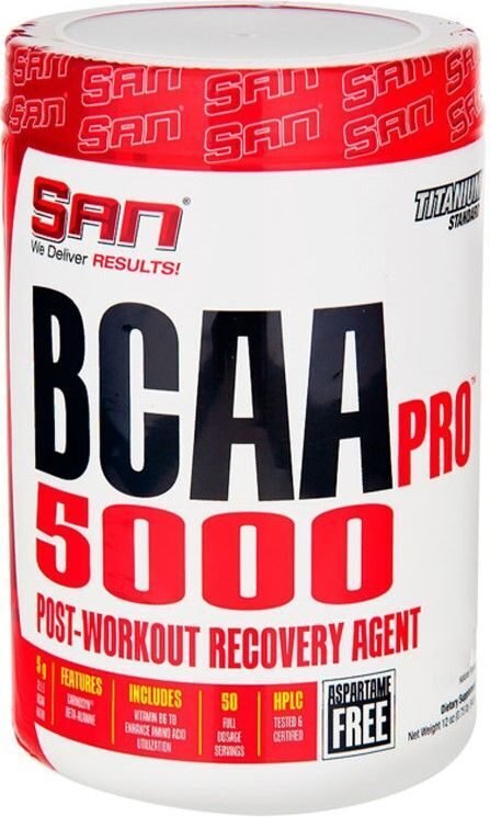 

San BCAA-Pro 5000 345 g /50 servings/ Fruit punch