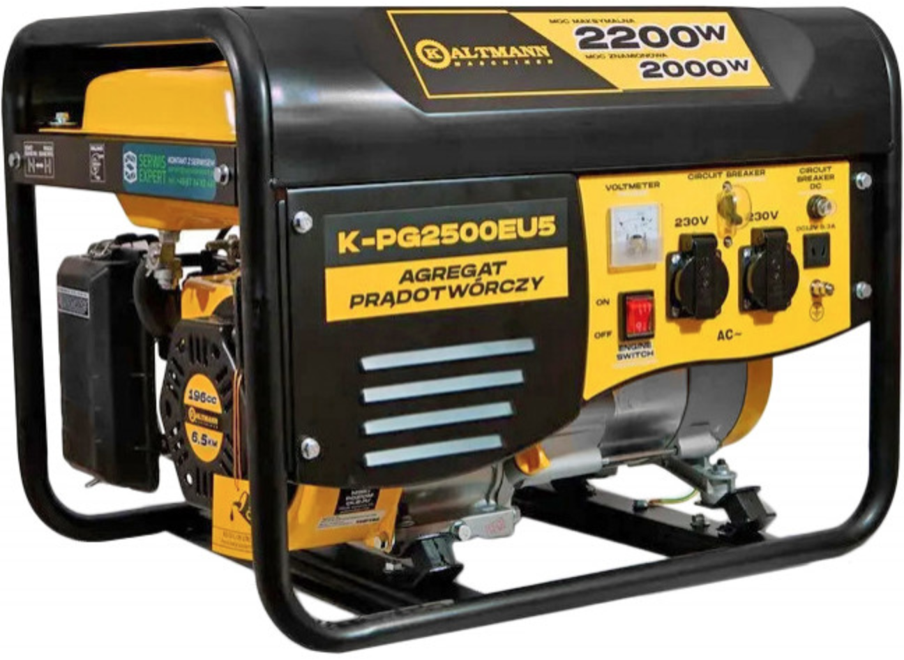 

Генератор Kaltmann K-PG2500EU5