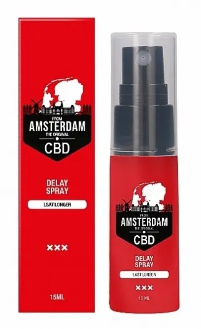 

Спрей пролонгирующий Original Cbd from Amsterdam - Delay Spray, 15 ml