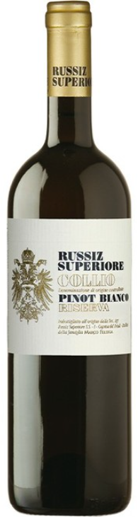 

Вино Russiz Superiore Pinot Bianco Doc Collio белое сухое 13.5 % 0.75 л (WHS8025493503199)