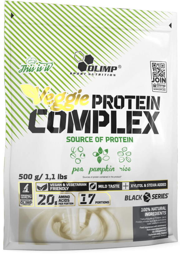 

Olimp Veggie Protein Complex 500 g /17 servings/ Natural