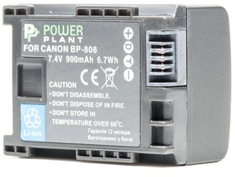 

Aккумулятор PowerPlant Canon BP-808 Chip