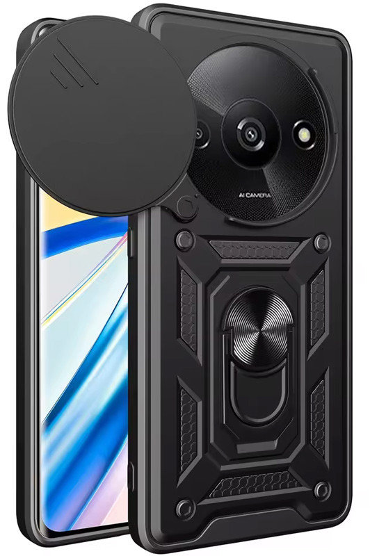 

Mobile Case Camshield Serge Ring Black для Xiaomi Redmi A3