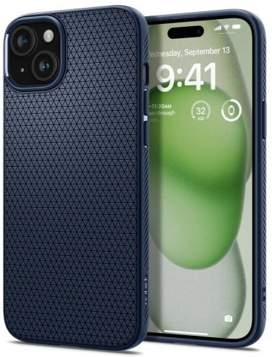 

Spigen Liquid Air Navy Blue (ACS06651) for iPhone 15 Plus