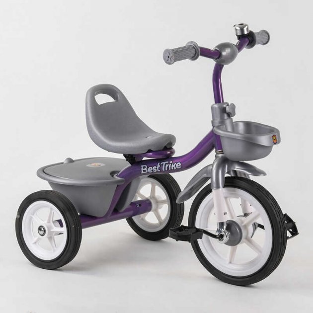 

Детский велосипед BestTrike сиреневый (BS-4298)