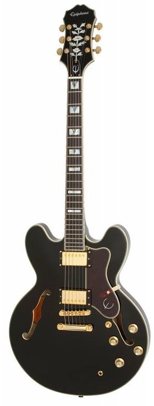 

Электрогитара полуакустическая Epiphone Sheraton - Ii Pro Ebony (230114)