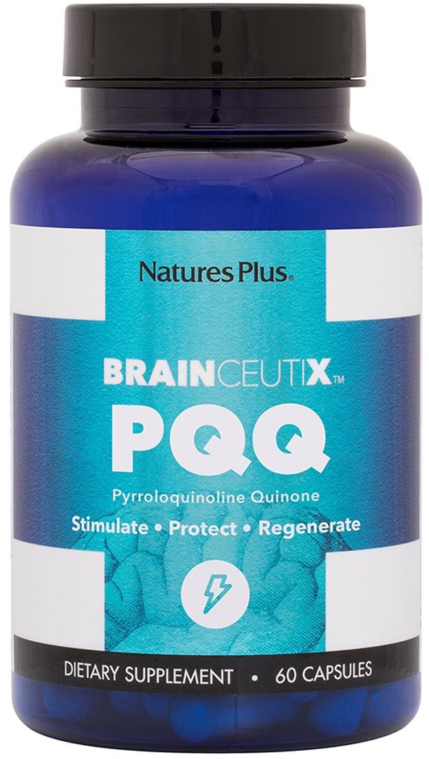 

Nature's Plus BrainCeutix, PQQ, 20 mg, 60 Capsules (NTP81008)