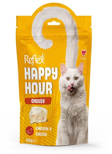 Акція на Лакомства для кошек Reflex Happy Hour Счастливое время микс 5 видов по 2 шт. 600 г (RFT-048/045/049/046/047) від Stylus