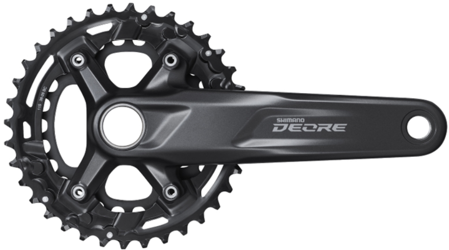 

Шатуны Shimano FC-M5100-2 Deore интегрированная ось 175 мм 36x26 11-ск. CL-48.8 мм без каретки (EFCM51002EX66)