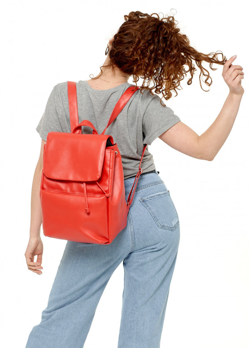 

Женский рюкзак Sambag Loft Bqn красный (22320017)