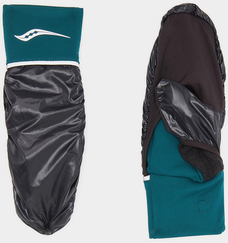 

Рукавички Saucony Solstice Convertible Mitt lagoon S сині (900033-LN)