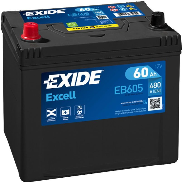 Акція на Автомобильный аккумулятор Exide EB605 від Stylus