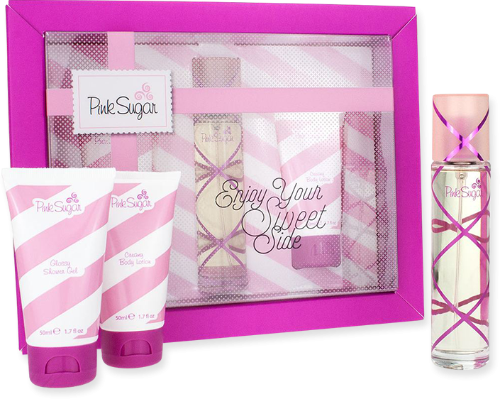 

Парфюмированный набор Aquolina Pink Sugar Candy Magic Set Туалетная вода 100 ml + Лосьон для тела 50 ml + Гель для душа 50 ml