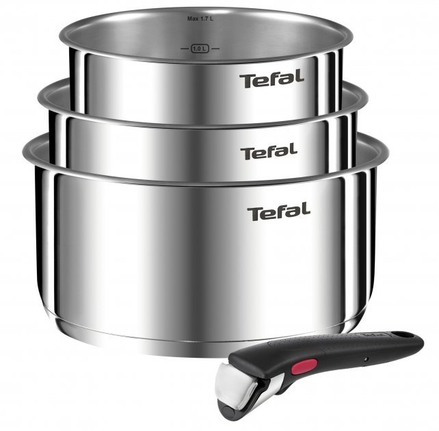 Акція на Набор посуды Tefal Ingenio Emotion 4 предмета L8964S55 від Stylus