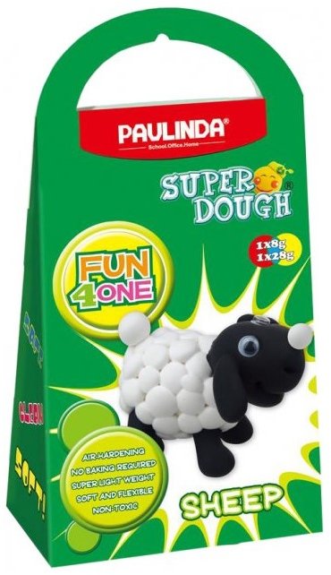 

Масса для лепки Paulinda Super Dough Fun4one Овечка (подвижные глаза)