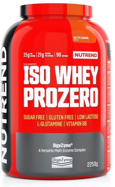 Акція на Nutrend Iso Whey ProZero 2250 g / 90 servings / salted caramel від Stylus