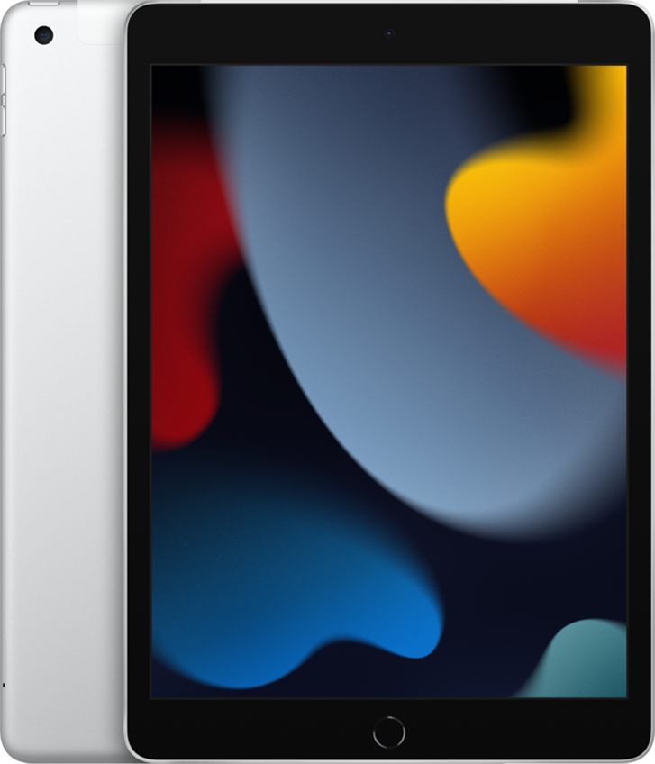 Акция на Apple iPad 9 10.2" 2021 Wi-Fi + Lte 64GB Silver (MK673, MK493) от Stylus