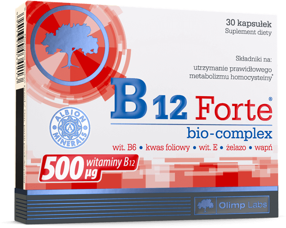 

Olimp B12 Forte 500 мкг Витамин В12 30 капсул