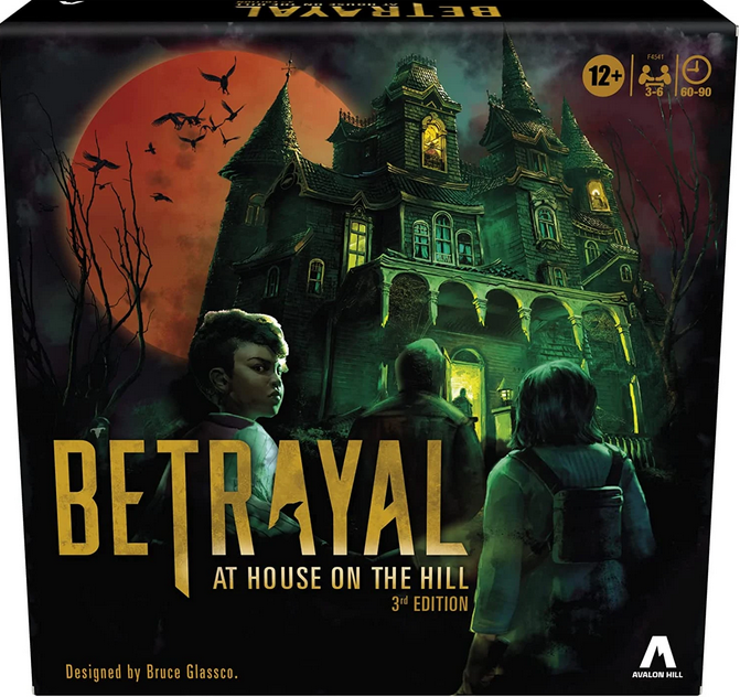 

Настільна гра Avalon Hill Betrayal at the House on the Hill 3rd Edition - En Зрада в Будинку на Пагорбі. 3-тє видання АНГЛІЙСЬКОЮ МОВОЮ