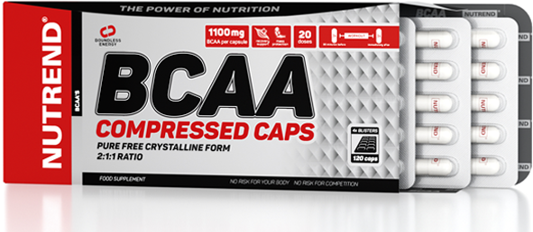 

Nutrend Bcaa Compressed 120 capsules