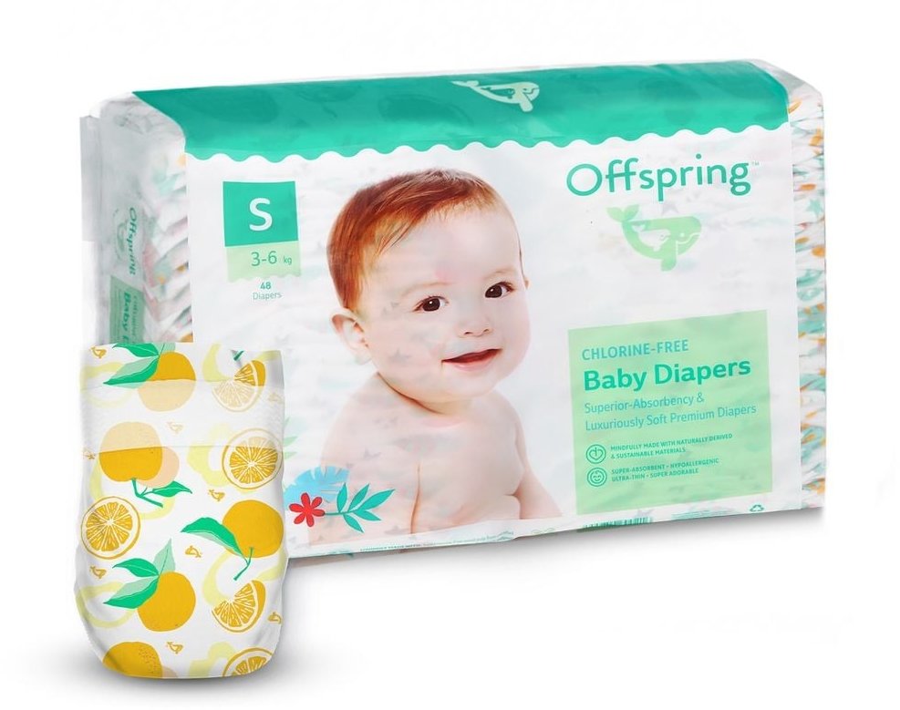 

Подгузники Offspring Tangy Orange размер S (3-6 кг) 48 шт. (DP-OI-FAT-S48P-TGYORN)