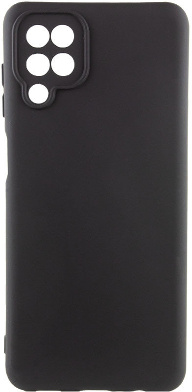

Tpu Case Getman Liquid Silk Full Camera Black for Samsung A125 Galaxy A12