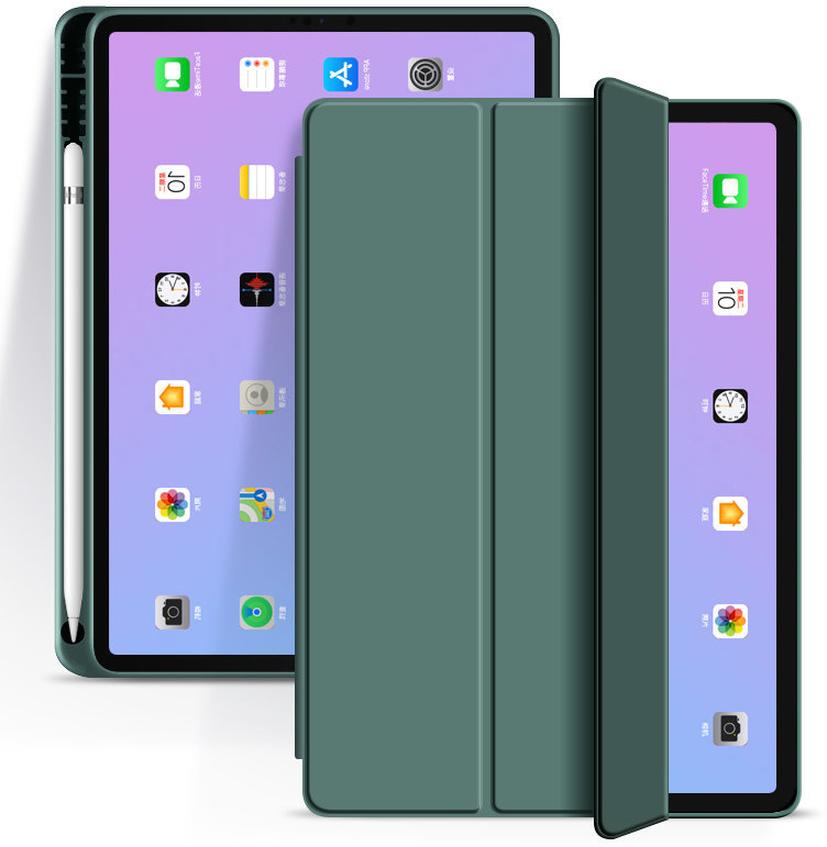 

BeCover Smart Case with Apple Pencil mount Dark Green (705514) for iPad Air 2020/iPad Air 2022