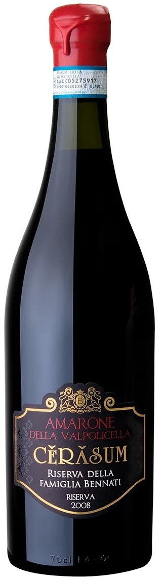 Акція на Вино Bennati Cerasum Riserva Amarone Della Valpolicella красное сухое 15% 0.75 л (STA8002167001120) від Stylus