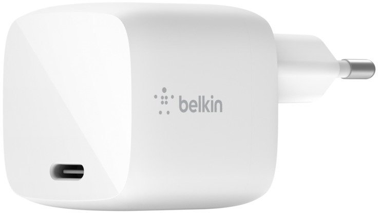 

Belkin USB-C Wall Charger Gan 30W White (WCH001VFWH)