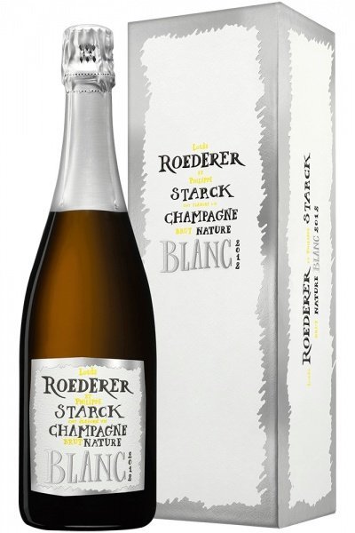 

Вино Louis Roederer Nature Brut Philippe Starck Vintage 2012 DeLuxe Gift Box белое игристое/сухое 0.75л