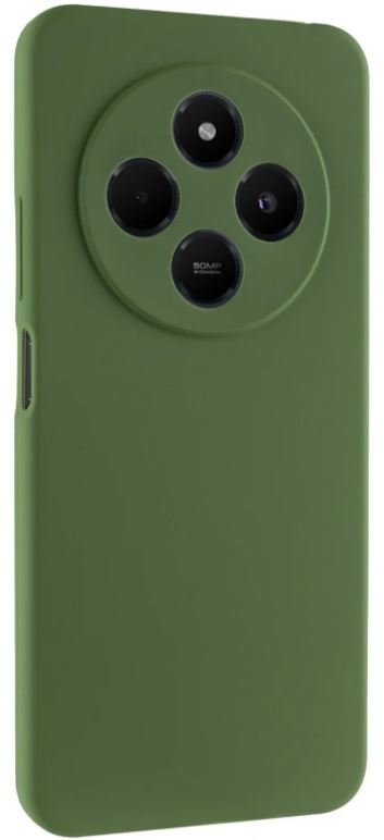 

Lakshmi Case Silicone Cover Full Camera Dark Green for Xiaomi Redmi 14C / Poco C75