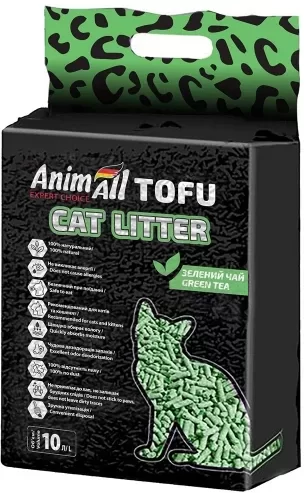 Акція на Наполнитель для кошачьего туалета AnimAll Tofu зеленый чай 4.66 кг 10 л (4820224500881) від Stylus