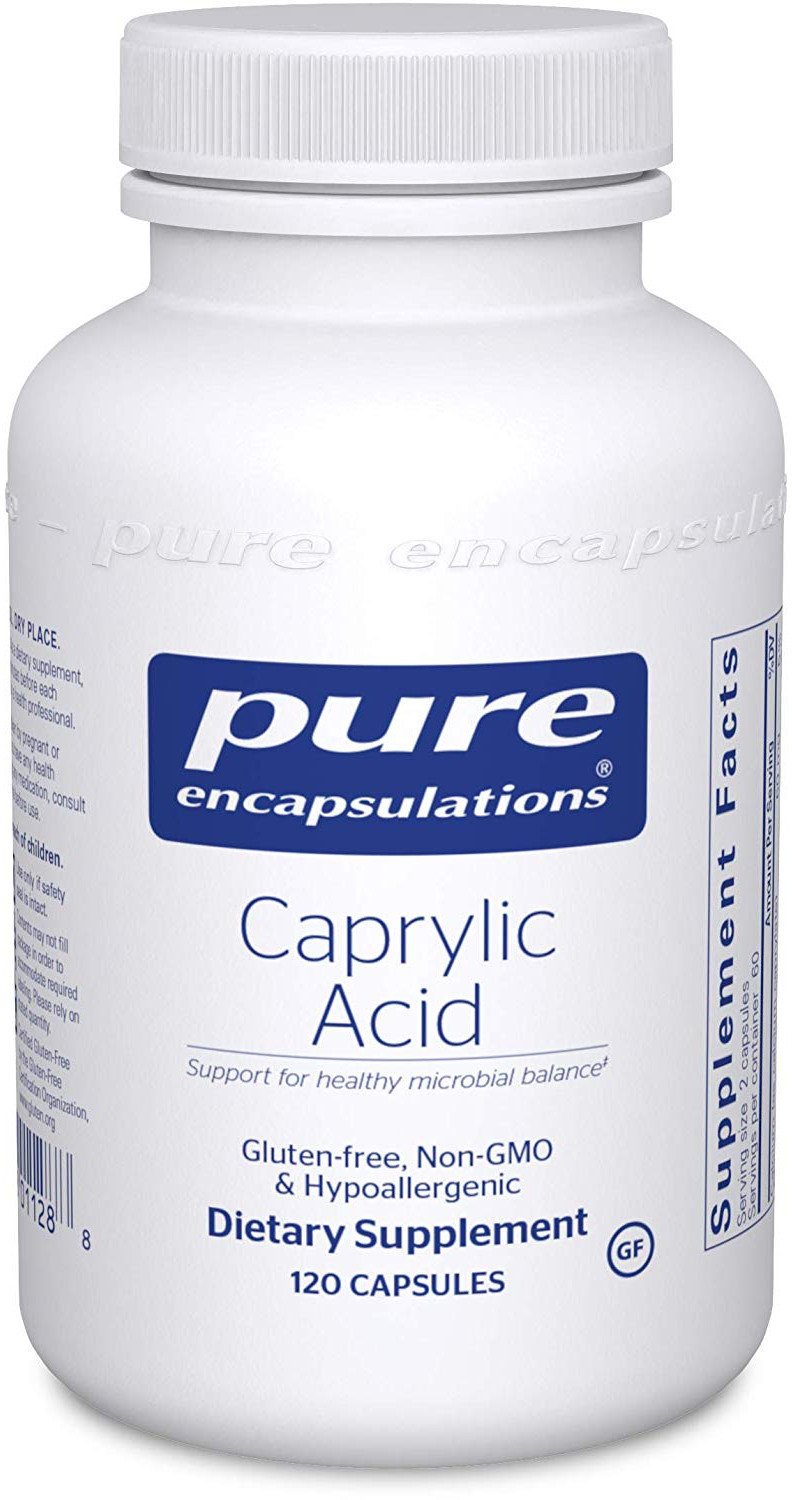 Акція на Pure Encapsulations Caprylic Acid 120 caps (PE-01128) від Stylus