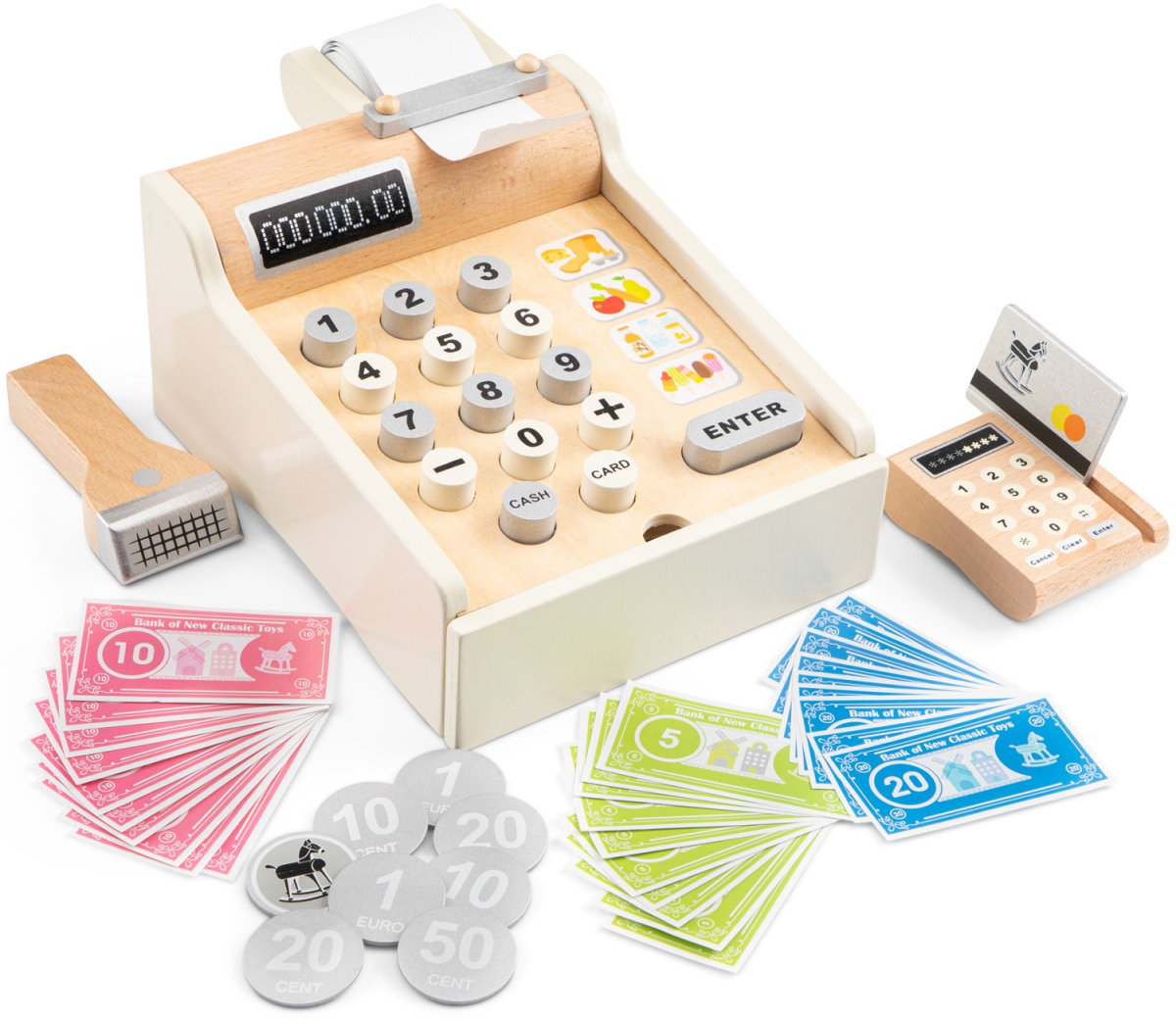 Акция на Касовий апарат New Classic Toys з монетами та кредитною карткою 10651 от Y.UA