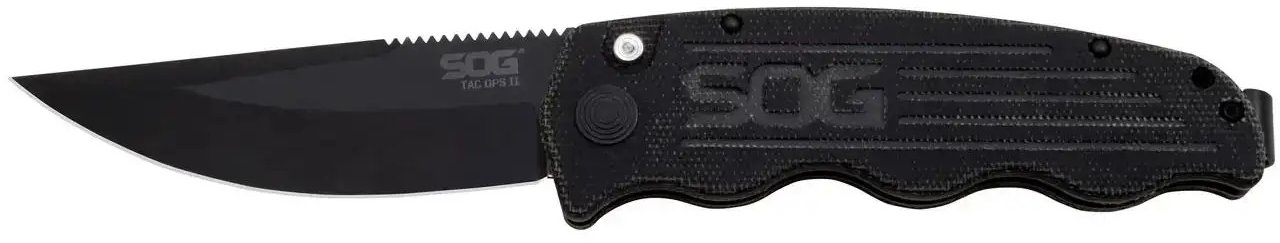 Акція на Sog Tac Ops, Black Micarta ( Sog TO1011-BX) від Stylus