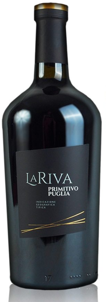 Акція на Вино La Riva Primitivo Puglia красное сухое 0.75 (VTS2903620) від Stylus