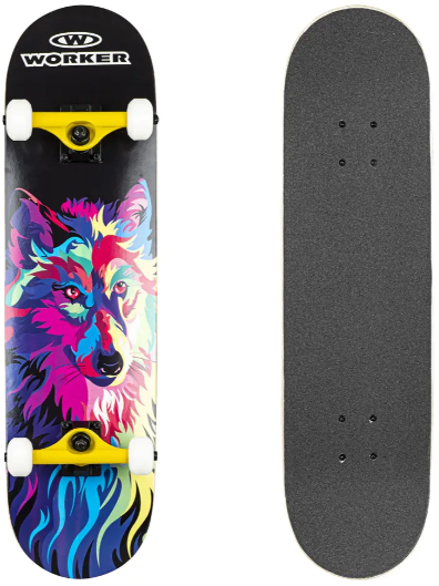 Акція на Скейтборд Worker Psydog Skateboard Klon (22002) від Stylus