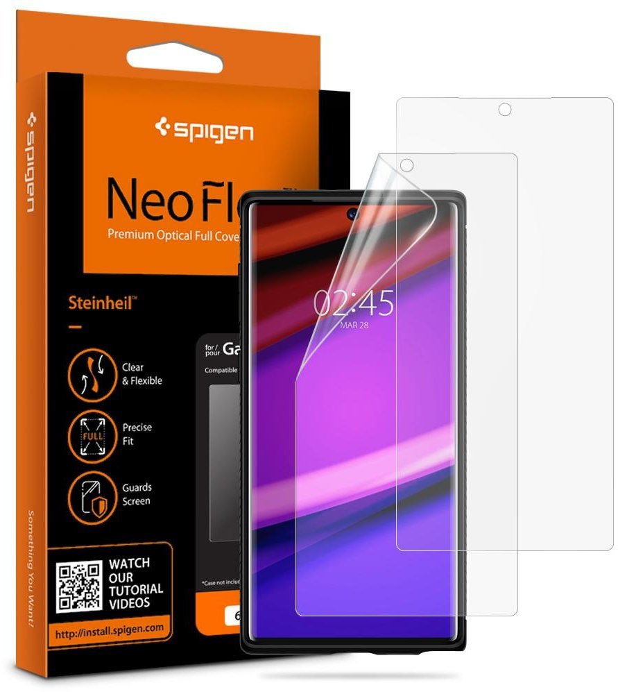 

Spigen Screen Protector Neo Flex Hd 2 Pack (628FL27298) for Samsung N970 Galaxy Note 10