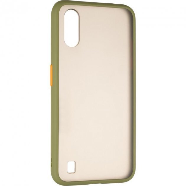 

Gelius Mat Case New with Bumper Green for Samsung A015 Galaxy A01/M015 Galaxy M01