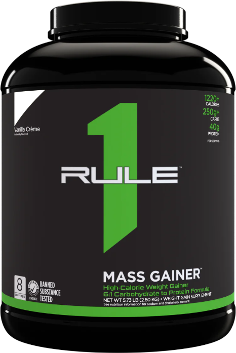 

Rule 1 Mass 2560 g / 8 servings / Vanilla