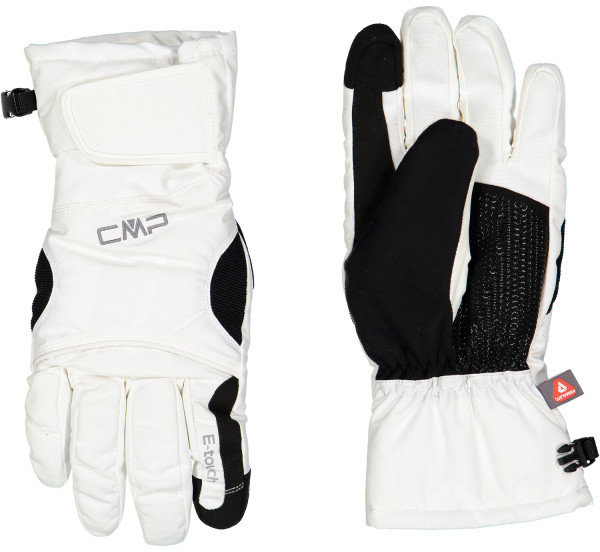 

Жіночі гірськолижні рукавички Cmp Woman Ski Gloves білі 8 (6524810-A001)