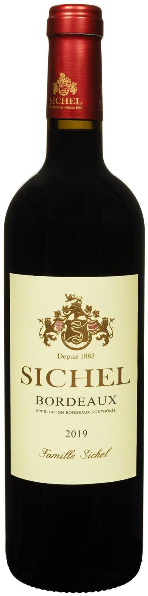 

Вино Sichel Bordeaux Rouge 2019 Aoc червоне сухе 0.75 л (FSH_3394150010017)